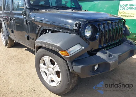 2022 Jeep Wrangler Unlimited Sport S 4X4 z USA, uszkodzony, nr VIN 1C4HJXDG5NW167345